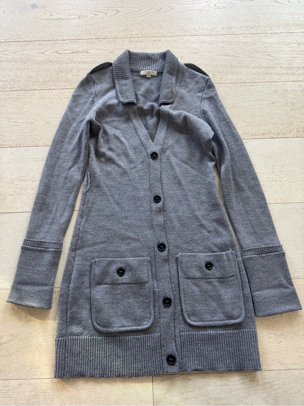 Burberry London Merino Wool Sweater/Cardigan S